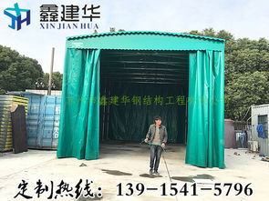镇江镀锌管遮雨篷 京口区电动车雨篷与化工场景下的多功能防护方案